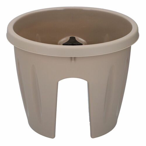 Balkonblumentopf x30cm Farbe w�hlbar f�r Balkongel�nder mit Fixiervorrichtung 