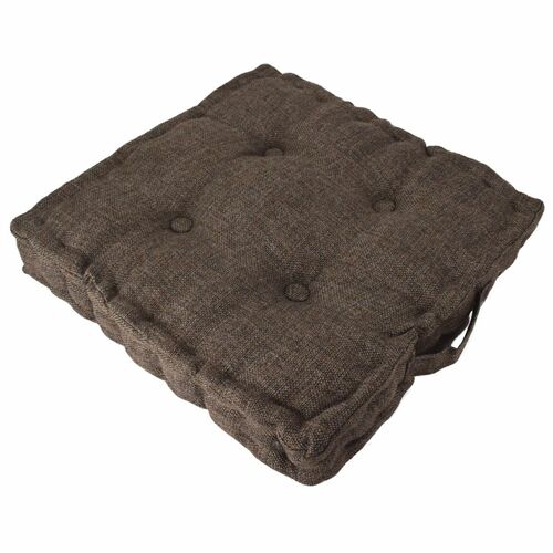 Sitzkissen 40x40x8cm Kissen 4 Punkt Grob-Cord Stuhlkissen verschiedenen Farben 