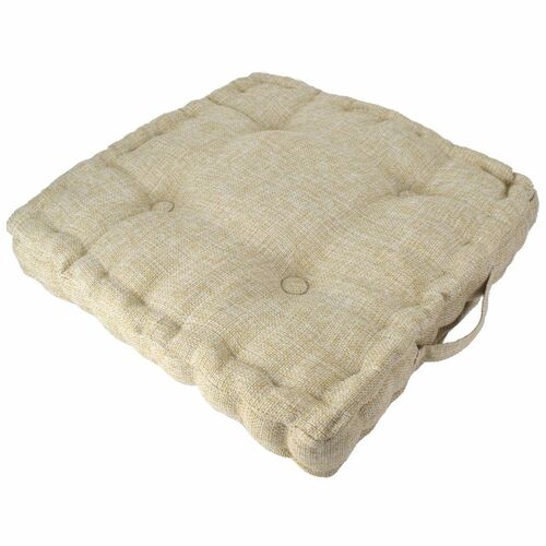 Sitzkissen 40x40x8cm Kissen 4 Punkt Grob-Cord Stuhlkissen verschiedenen Farben 