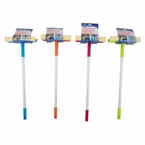 Telesokop Fensterwischer+Abzieher Scheibenreiniger Fenster & Windschutzscheiben 