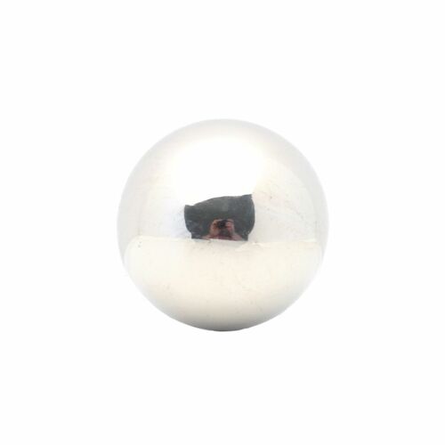 Edelstahlkugel poliert 6,5 - 9 - 13cm Gartenkugel Schwimmkugel Deko  