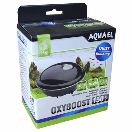 Aquael Oxyboost Aquarium Durchl�fter 100-200 Plus Ger�uscharm und Wartungsfrei 