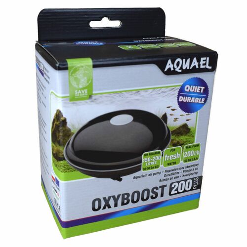 Aquael Oxyboost Aquarium Durchl�fter 100-200 Plus Ger�uscharm und Wartungsfrei 