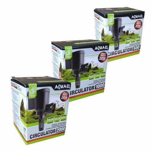 Aquael Circulator 500-2000 Wasser-Zirkulation Bereicherung mit Sauerstoff 