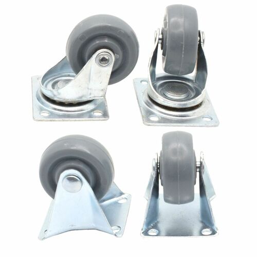 Set mit 4 Rollen aus Eisen von Kinzo