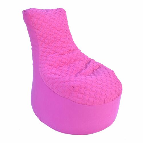 Sitzsack mit Lehne Sitzkissen Bodenkissen Sessel Indoor Kissen 70x100 cm 