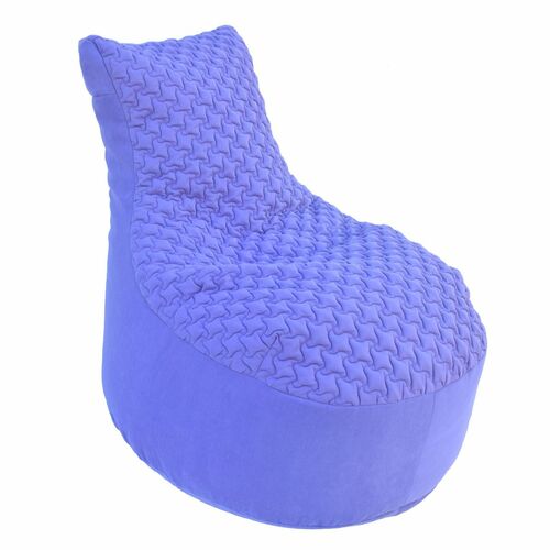 Sitzsack mit Lehne Sitzkissen Bodenkissen Sessel Indoor Kissen 70x100 cm 