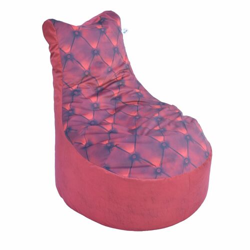 Sitzsack mit Lehne Sitzkissen Bodenkissen Sessel Indoor Kissen 70x100 cm 