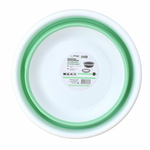 Faltsch�ssel Universal Sp�lsch�ssel 9L 37cm grau oder t�rkis extra flach 