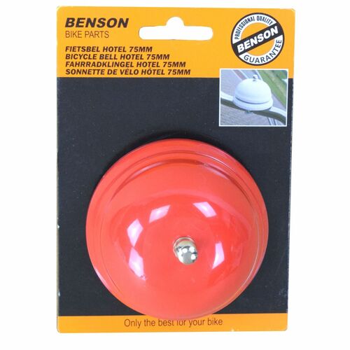 Fahrradglocke Hotel Maxi Fahrradklingel 7,5cm Metall 4 Farben XL 