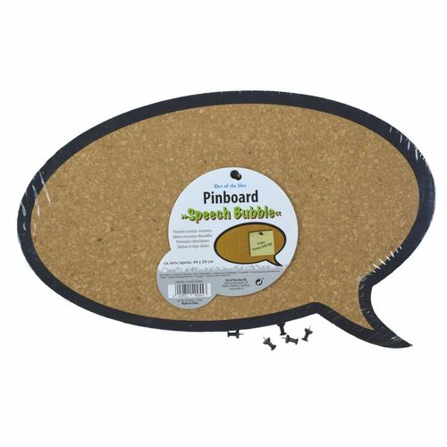 Pinnwand aus Kork >>Sprechblase