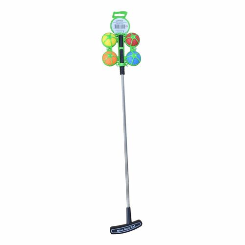 Gartenspiel Golfschl�ger 56cm Putter mit 4 B�llen f�r Kinder Outdoorspiel Kinderspiel