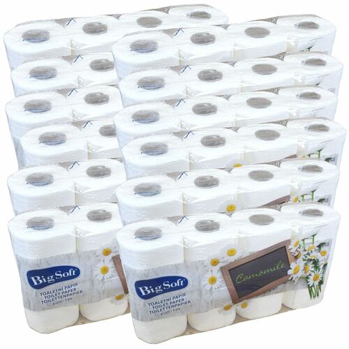 96 Rollen Big Soft Toilettenpapier Kamille Duft 3-lagig  � 150 Blatt 