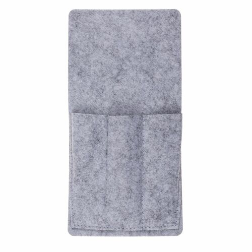 Tischset Bestecktasche in Grau oder anthrazit 24x12 cm aus Filz Platzset 