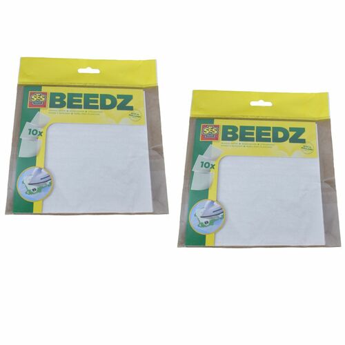 SES Creative Beedz 20 B�gen B�gelpapier eckig f�r B�gelperlen 