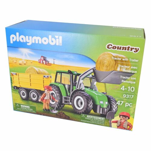 Playmobil Country 9317 Traktor mit Anh�nger 