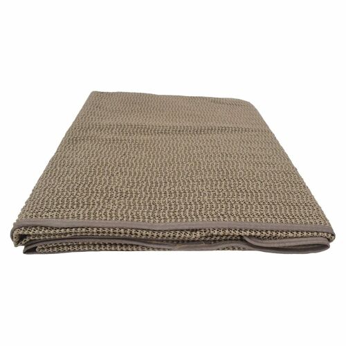 Garten Tischdecke 160 cm in 6 Farben PVC-Schaum Wetterfest Waschbar Balkon 