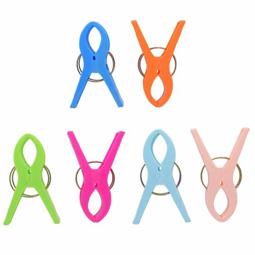 2-tlg. Strandtuchklammern Set f�r Strand- und Badet�cher Sonnenliege 3 Varianten