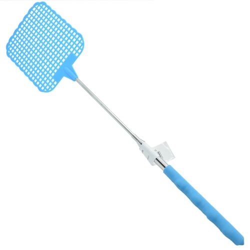 Teleskop-Fliegenklatsche in 4 verschiedenen Farben Fliegenf�nger bis zu ca. 70cm 