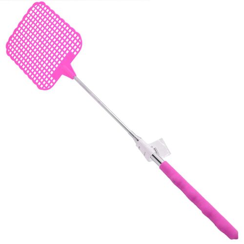 Teleskop-Fliegenklatsche in 4 verschiedenen Farben Fliegenf�nger bis zu ca. 70cm 