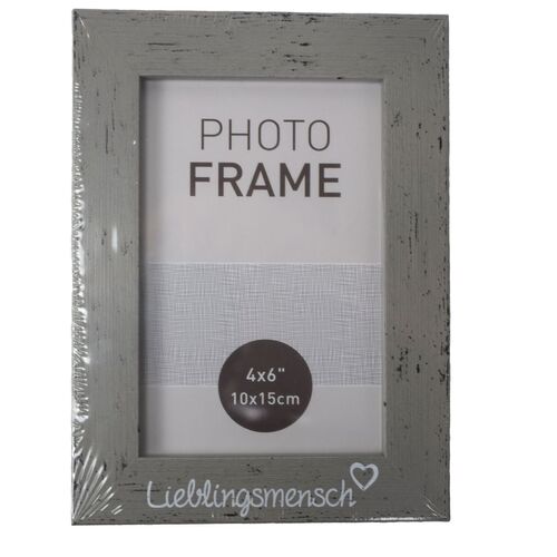 Bilderrahmen Lieblingsmensch ca.10x15cm Foto-Rahmen in zwei verschiedenen Farben 