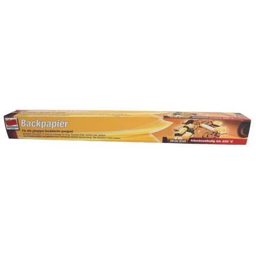 quickpack Backpapier Rolle 4m x 38cm kompostierbar, hitzebest�ndig bis 220-C 