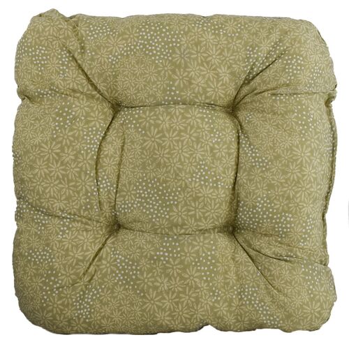 Sitzkissen 38x38x8 cm 4-Punkt-Steppung in 14 Farben Stuhlkissen Dekokissen 