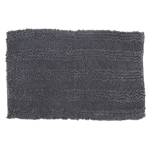 Badmatte Chenille 50x80 cm Badteppich Badvorleger mit rutschhemmender R�ckseite 
