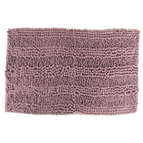 Badmatte Chenille 50x80 cm Badteppich Badvorleger mit rutschhemmender R�ckseite 
