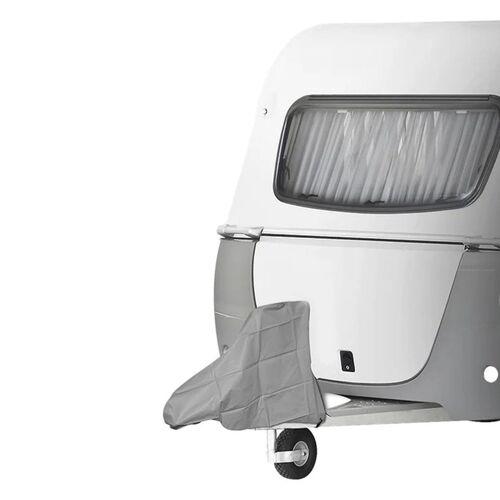 Schutzh�lle f�r Anh�nger in Grau robuste Schutzh�lle f�r Kupplung und Deichsel