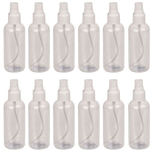 Zerst�uber 6er, 12er oder 24er Set 100 ml aus Kunststoff ca. 13cm in Transparent 