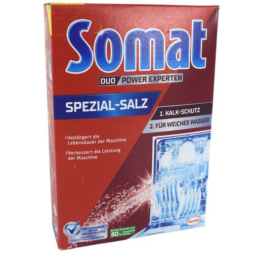 Somat Spezialsalz 1,2 kg Pflege & Reinigung f�r verbesserte Maschinenleistung
