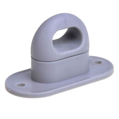 Drehverschluss f�r Oval�sen Befestigung f�r Planen�sen aus Kunststoff in Grau