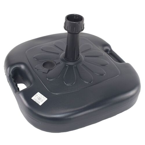 Sonnen/- Schirmst�nder aus Kunststoff in Dunkelblau ca. 45 x 30 cm bef�llbar