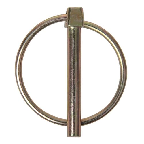 Klappsplint aus Metall mit Ring 4,5 / 6 / 8 / 10 mm in Silber Sicherung 