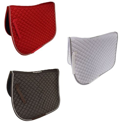 USG Warmblut Dressur Schabracke mit farblich abgesetzter Kordel Sattelunterlage