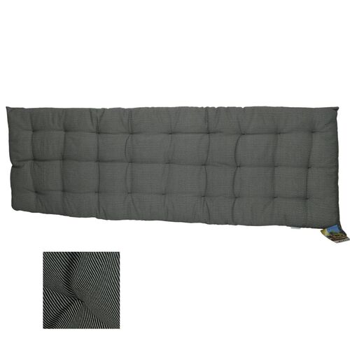 Auflage f�r Gartenbank ca. 150 x 40 x 4 cm Sitzpolster gestreift mit Steppung 