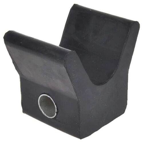 ProPlus Bugpuffer aus Gummi in schwarz Ersatzteil f�r Bootsanh�nger mit Bohrung