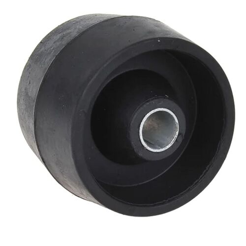 ProPlus Seitenrolle aus Gummi in schwarz Ersatzteil f�r Bootsanh�nger mit Bohrung