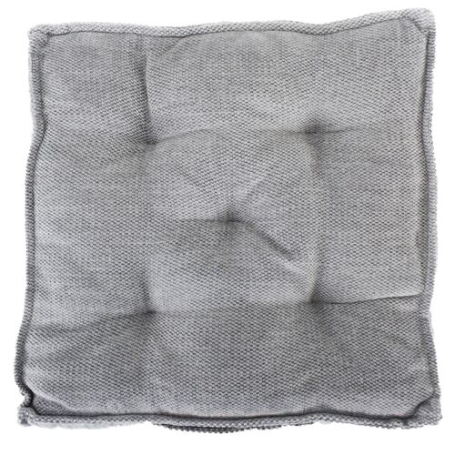 Boxsitzkissen Chenille 40 x 40 x 8 cm Polsterung f�r St�hle mit Trageschlaufe  