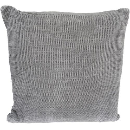 Chenille Dekokissen 45 x 45 cm Couchkissen einfarbig mit Rei�verschluss 