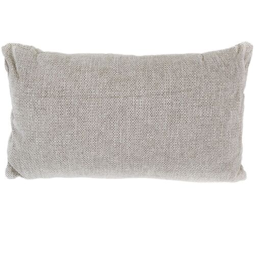 Chenille Dekokissen 30 x 50 cm Couchkissen einfarbig mit Rei�verschluss 