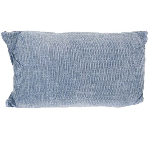 Chenille Dekokissen 30 x 50 cm Couchkissen einfarbig mit Rei�verschluss 