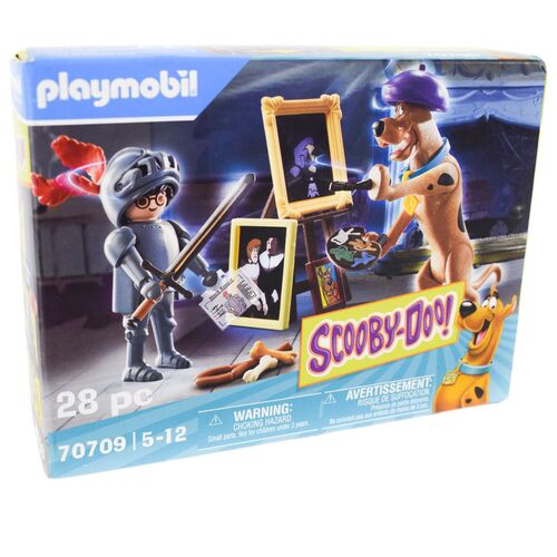 PLAYMOBIL Scooby Doo! 70709 Abenteuer mit Black Knight 28-tlg inkl. Zubeh�r