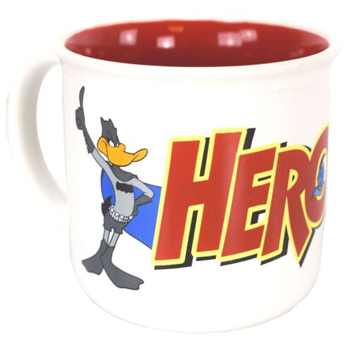 WB Looney Tunes Tasse ca.  8,5 x 9,5 cm und 360 ml im Batman & Superman Design