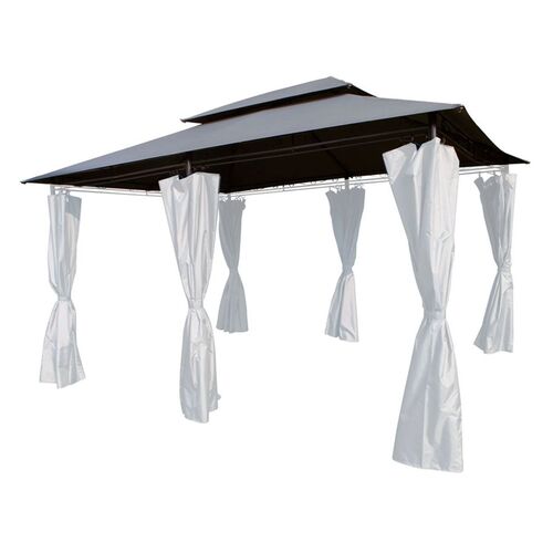 Ersatzdach mit PU Beschichtung f�r LEX Pavillon rechteckig 4x3 m wasserabweisend 