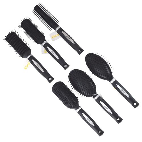 Haarb�rste in Schwarz zum K�mmen von Frisuren ca. 23 - 25 cm aus Kunststoff