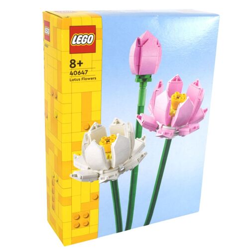 LEGO� Icons 40647 Lotus Blumen (ab 8+ Jahre) dekoratives Bausteinset 220 teilig