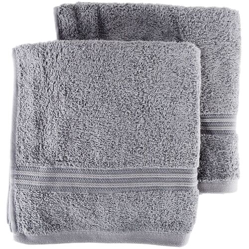 Handtuch Doppelpack 50 x 100 cm 2er Set Handt�cher mit Bord�re 100 % Baumwolle 