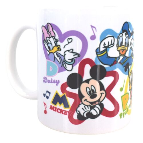 Tasse mit Disney Mickey Mouse & Freunde Motiv ca. 325ml aus Keramik Musical 11oz